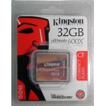 Kingston 32GB CompactFlash Ultimate 儲存卡 600X ( CF/32GB-U3 ) 