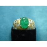 K金祖母綠戒指   主石約2.13ct   {2596}