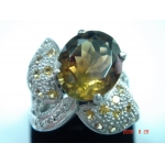 K金碧璽戒指     碧璽主石  重4.08ct   {2642}
