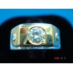 K金鑽石戒指   約0.34ct     {2424}