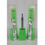 鎧鉅科技 ★TOPGREEN★2.0mm R0.5 二刃鎢鋼圓鼻刀 (三支組)