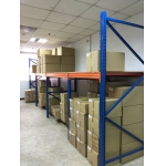 二層式倉儲重型貨架及5層式商品貨架